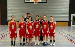 U18 Féminin – match à Meung contre VINEUIL SPORTS BASKET - 2 à 14H30 (rdv au gymnase à 13H15)